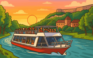 Complétez votre croisière fluviale à Besançon avec une balade vélo sur les rives du Doubs